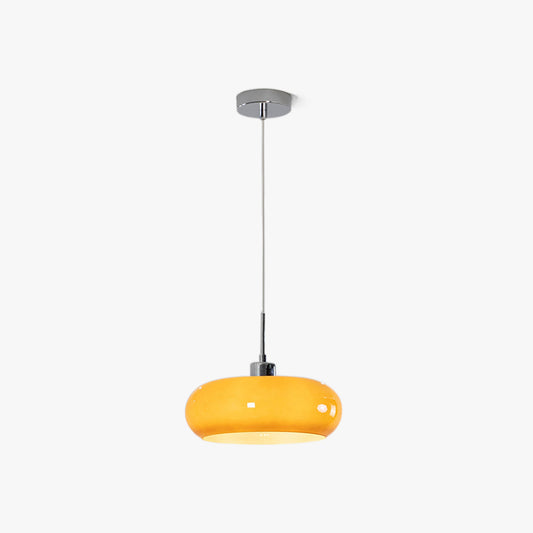 Hailie Moderne LED Hanglamp Oranje/Wit Metaal/Glas Woonkamer/Slaapkamer