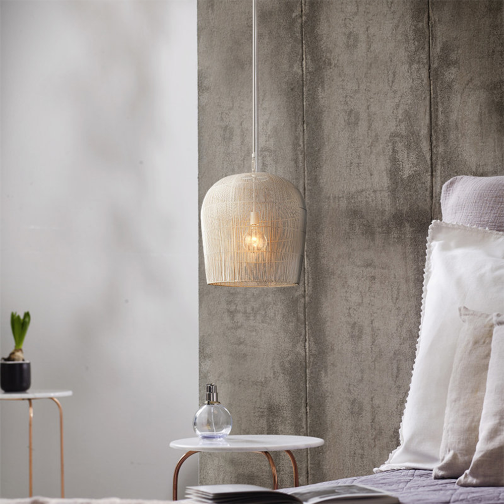 Rotan Hanglamp – Elegante Sfeerverlichting