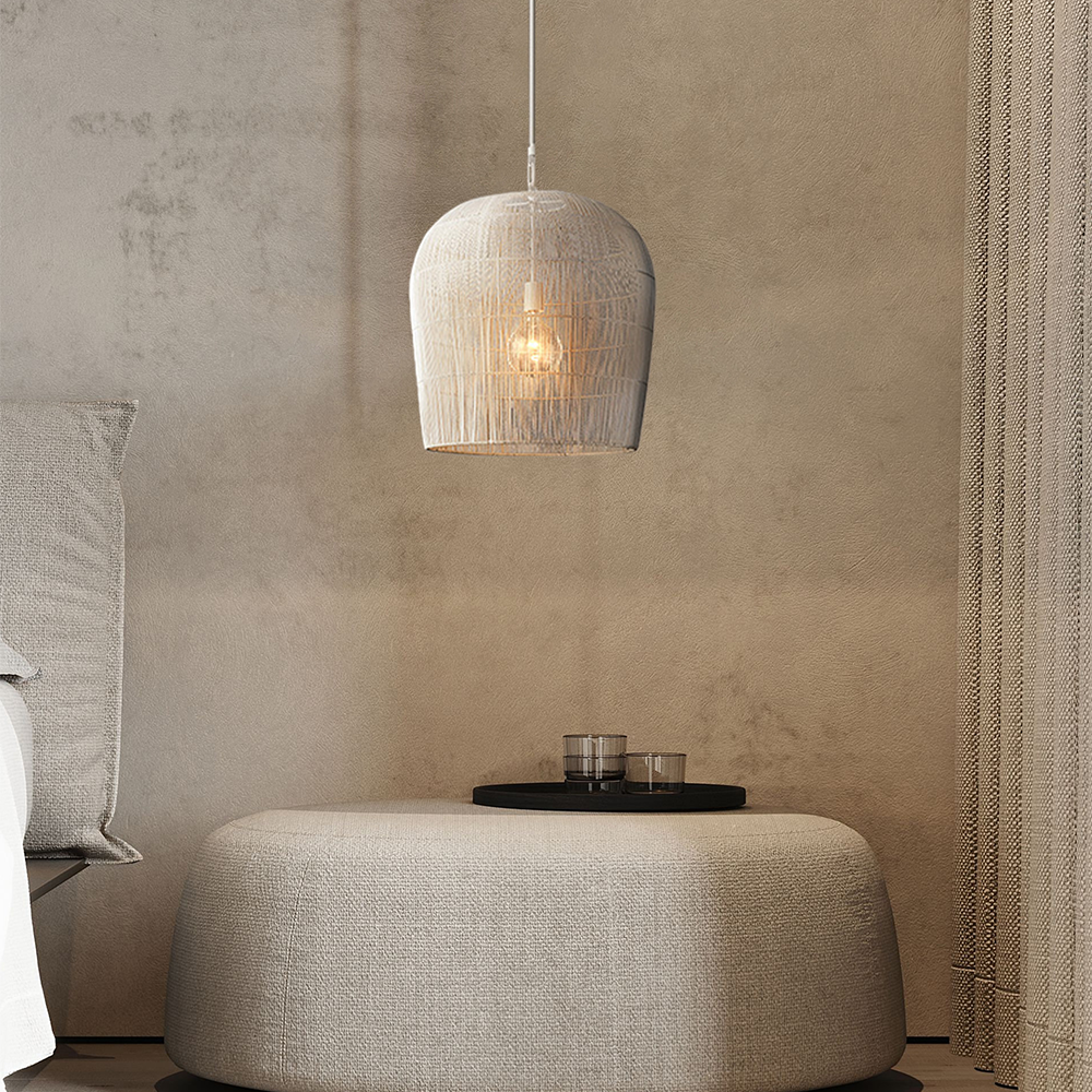 Rotan Hanglamp – Elegante Sfeerverlichting