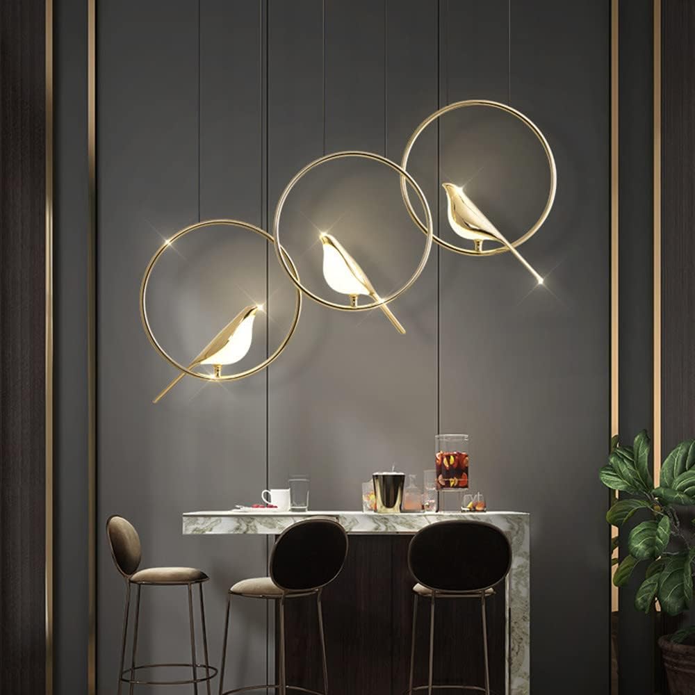 Creatieve Vogels LED Cirkelslinger Hanglamp