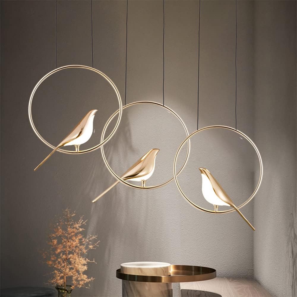 Creatieve Vogels LED Cirkelslinger Hanglamp