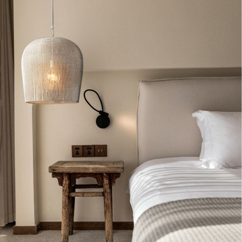 Rotan Hanglamp – Elegante Sfeerverlichting