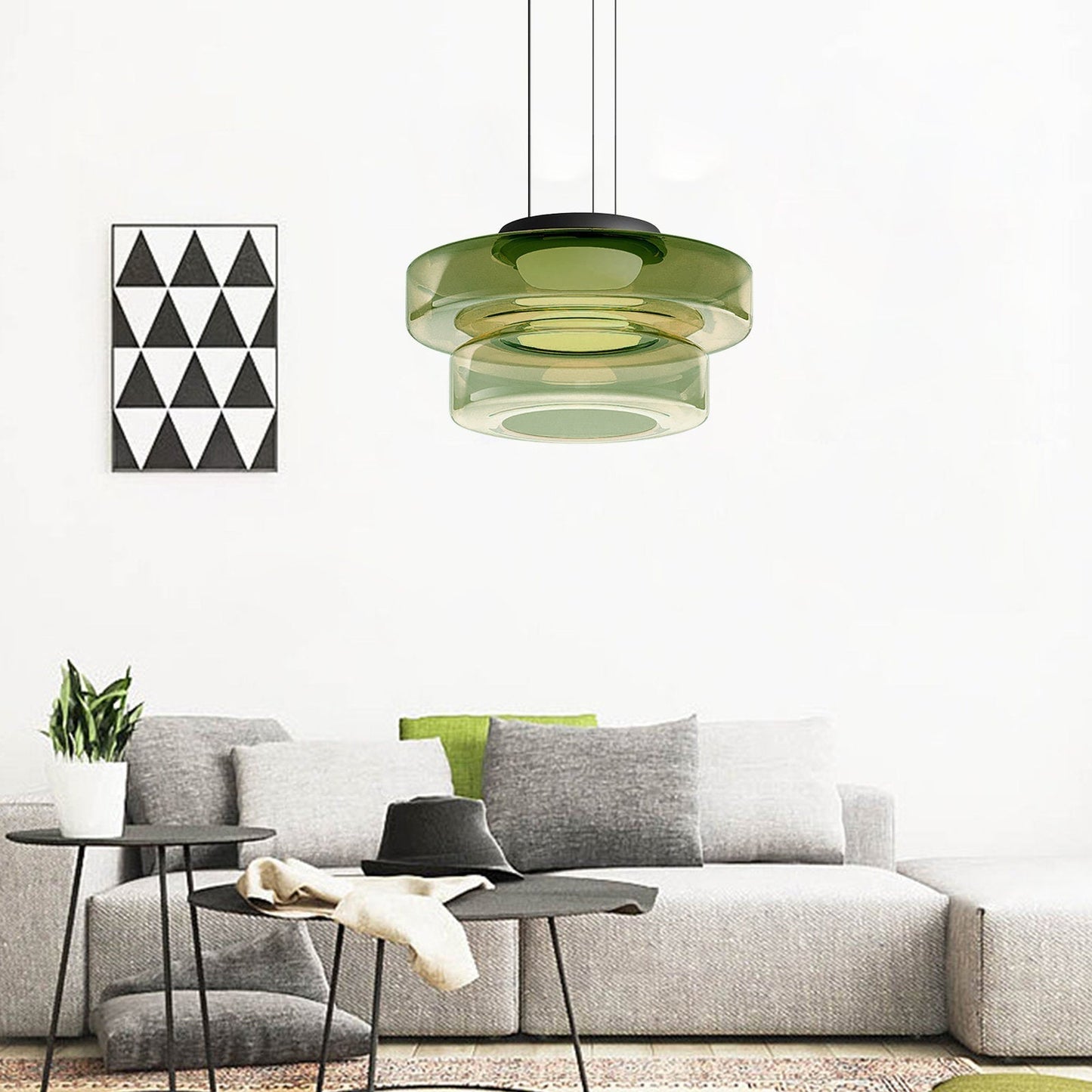 ModernBauhaus | Glas Pendant Licht